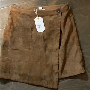 Couduroy skirt